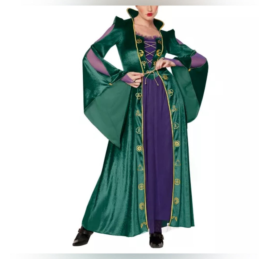 Disney Hocus Pocus Winifred Sanderson Costume Dress